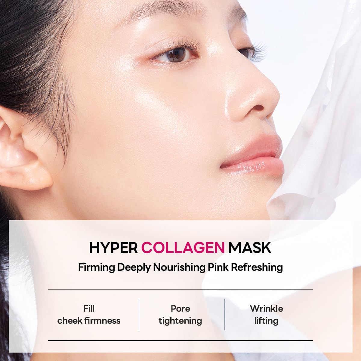 Mediheal Hyper Collagen mask for overnight wear hydrates while you sleep.