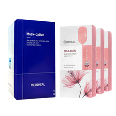 Mediheal Masque Collagène Essentiel - boîte: soin rapide et fermeté