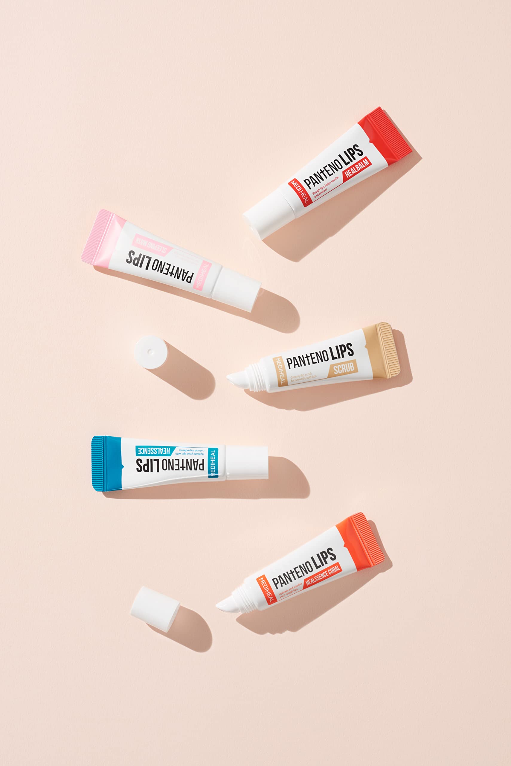 Le pack de deux Mediheal Pantenolips Healbalm pratique à domicile et en déplacement