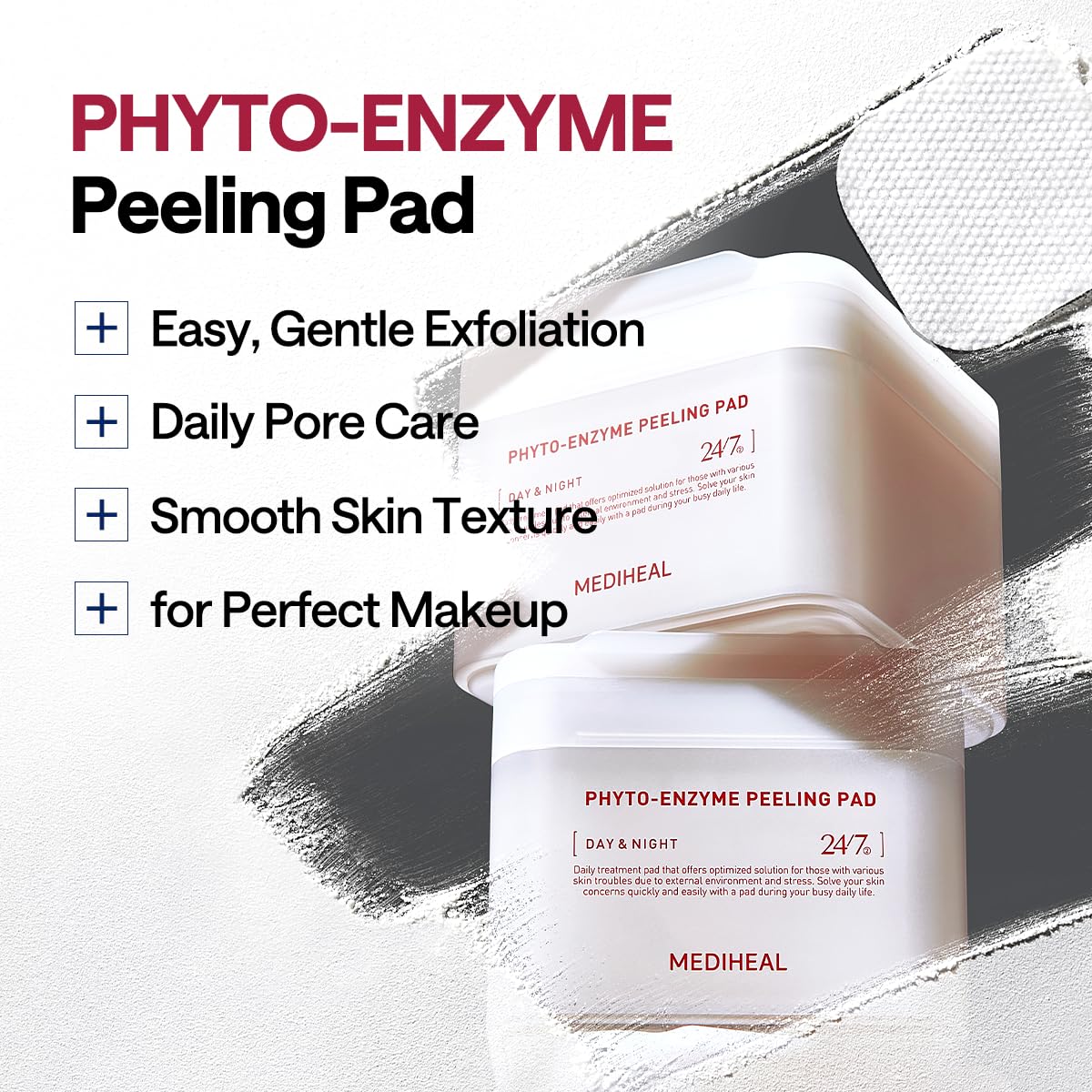 Réduction des pores et contrôle du sebum avec les pads