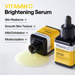 Mediheal Sérum Vitamine C — Application visage rapide pour routine quotidienne.