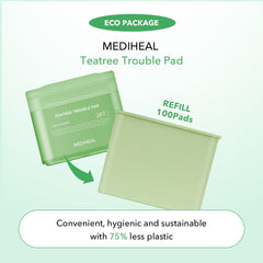Recharge Mediheal Teatree Trouble Disques coton végan – pratique et durable