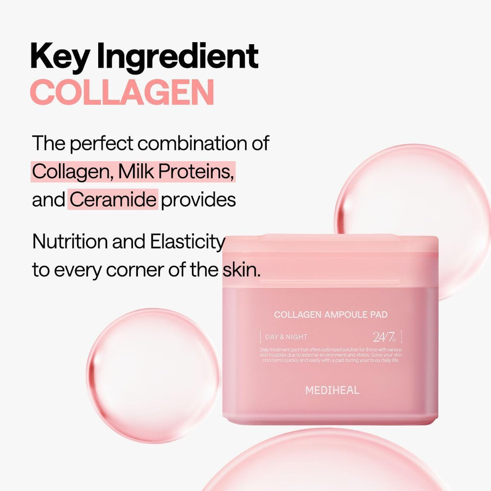 Utilisation jour et nuit avec les disques Mediheal tonifiants simplifie la routine.