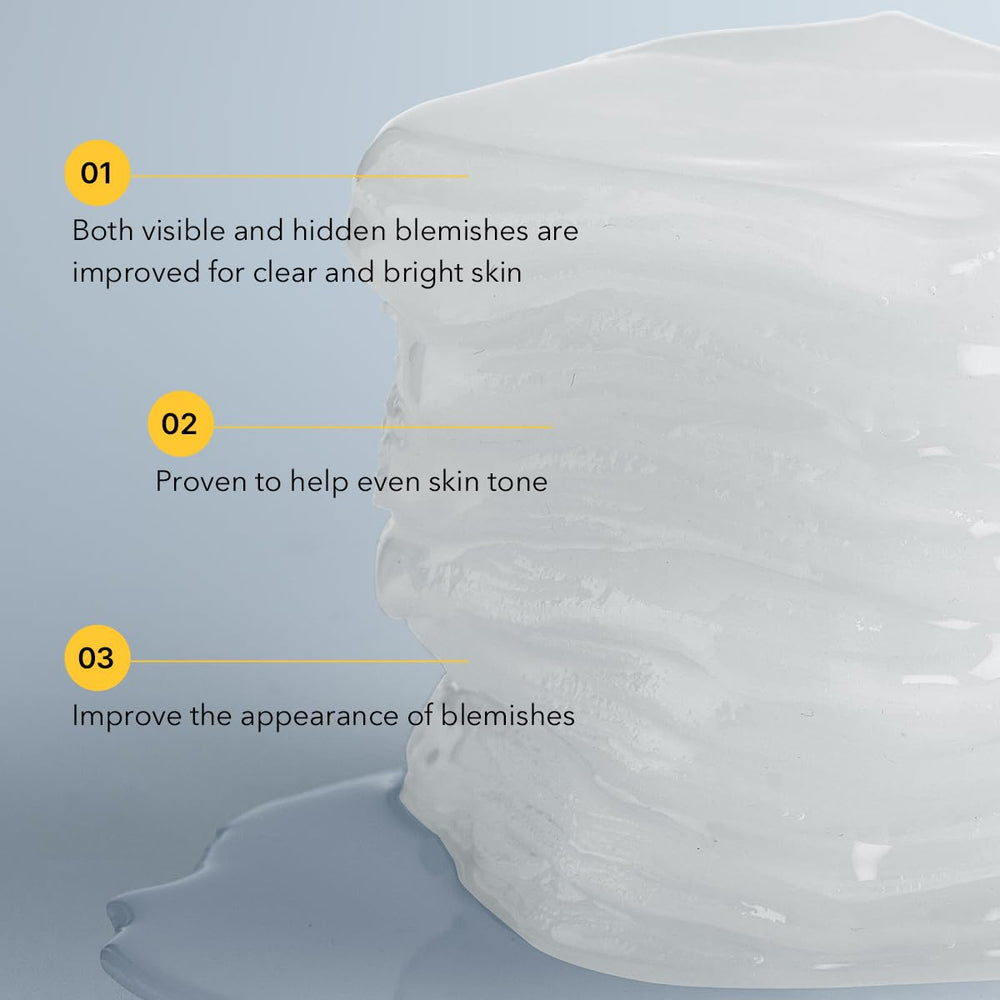 Mediheal Vitamide Brightening Pad Refill — démonstration après le nettoyage.