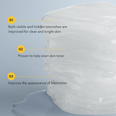 Mediheal Vitamide Brightening Pad Refill — démonstration après le nettoyage.