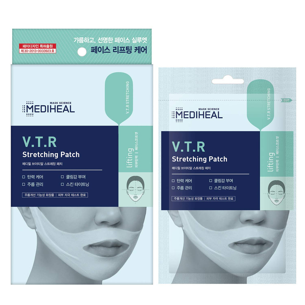 Mediheal V.T.R Pansement contour du menton pour un aspect plus défini