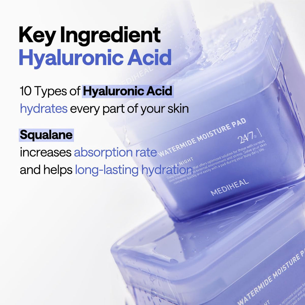 Mediheal Watermide Pad eau glaciaire islandaise apaisante.