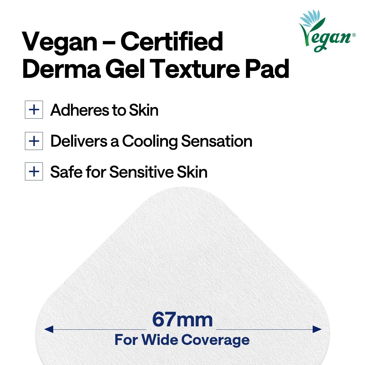 Mediheal Watermide Pad fleurs de myosotis sauvages pour douceur.