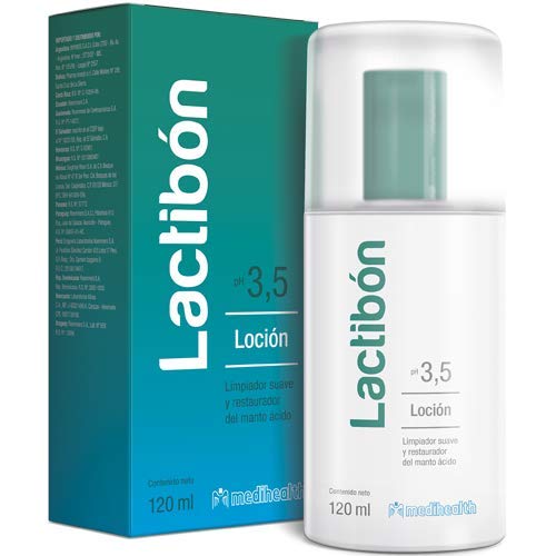 Medihealth Lactibon Lotion pH 3,5 emballage soigné pour usage quotidien en douceur