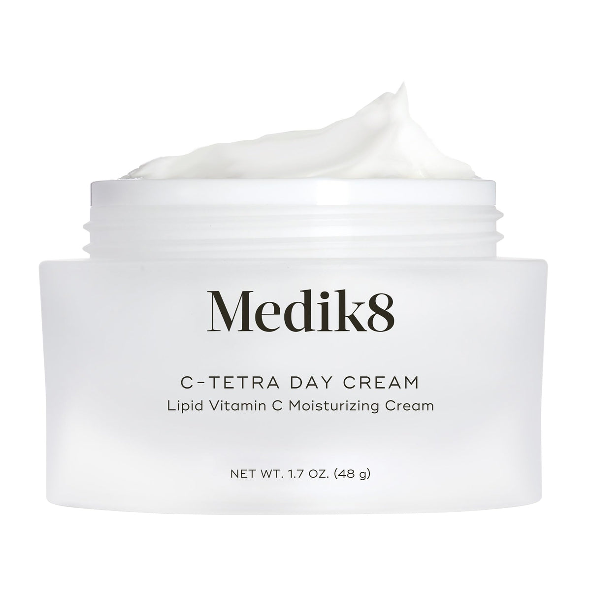Medik8 C-Tetra Crème de jour : texture lumineuse pour hydratation légère.