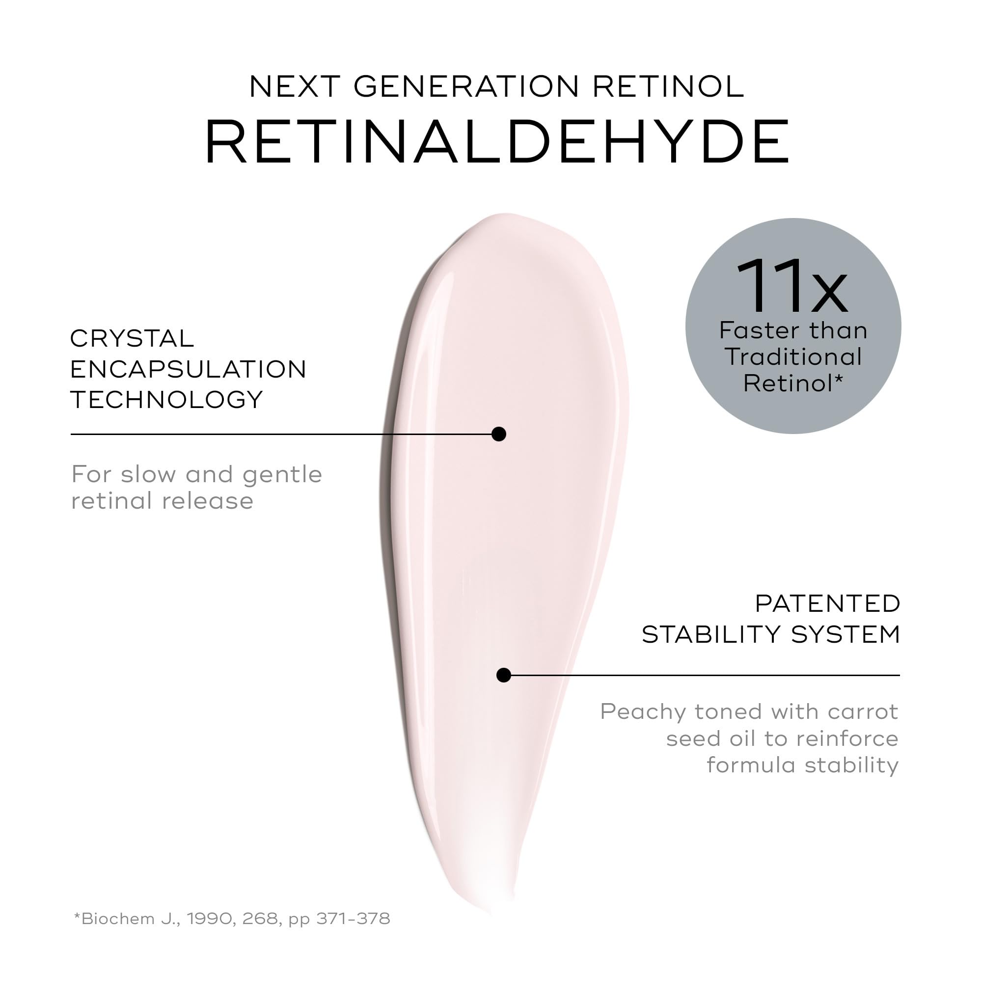 Medik8 Crystal Retinal 1, etiquette-produit, présentation élégante soutenant une routine nocturne.