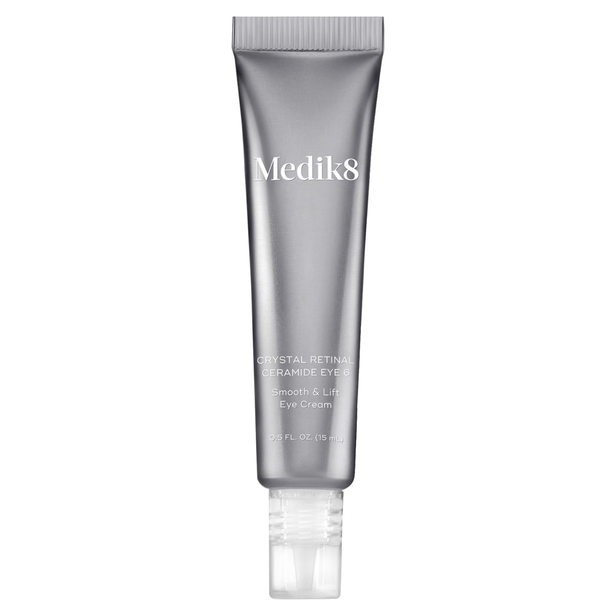 Medik8 Crystal Retinal Ceramide Eye 6 emballage élégant pour une routine ciblée.