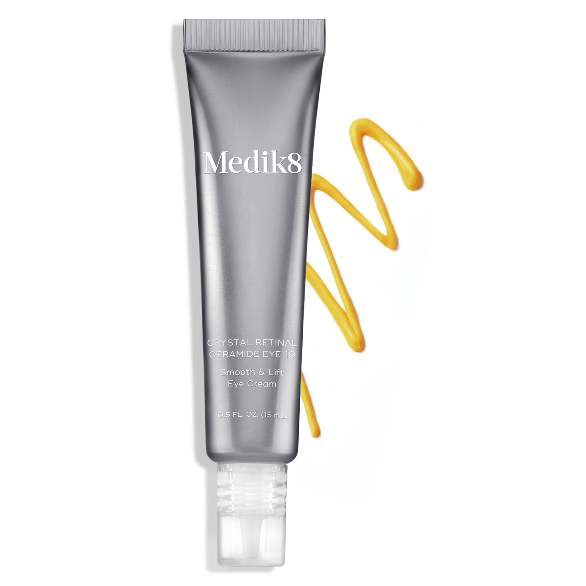 Medik8 Crystal Retinal Ceramide Yeux 10 – texture hydratante qui glisse facilement sur le contour.