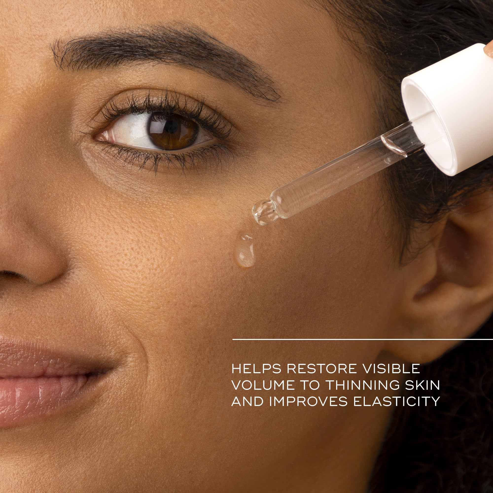 Medik8 Peptides Liquides, texture peau lisse, amélioration légère de la fermeté