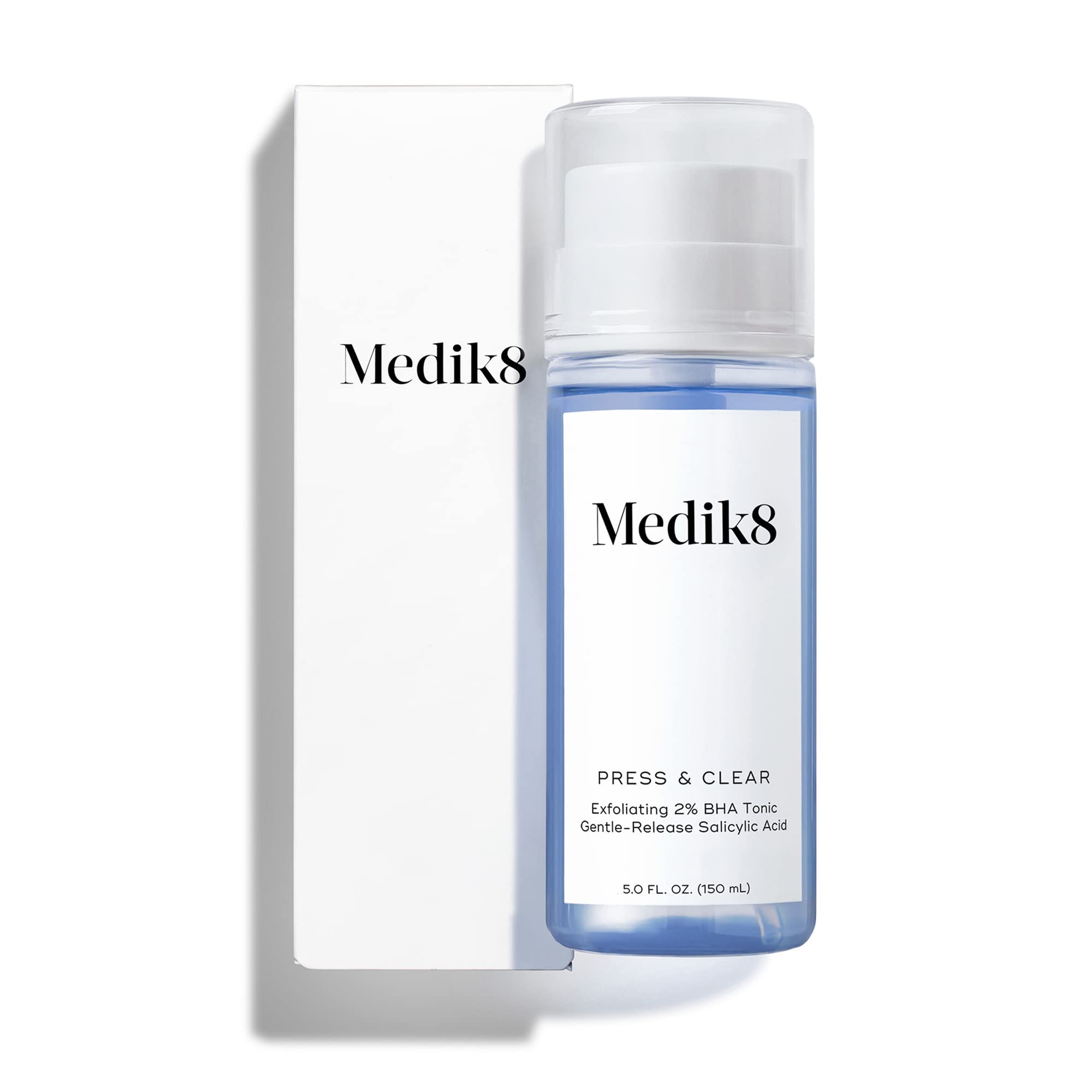 Medik8 Press et Clear: bouteille tonique visage purifiante prête pour la routine