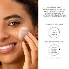 Medik8 Surface Radiance Cleanse, action-bha douce, peau plus nette et uniforme.