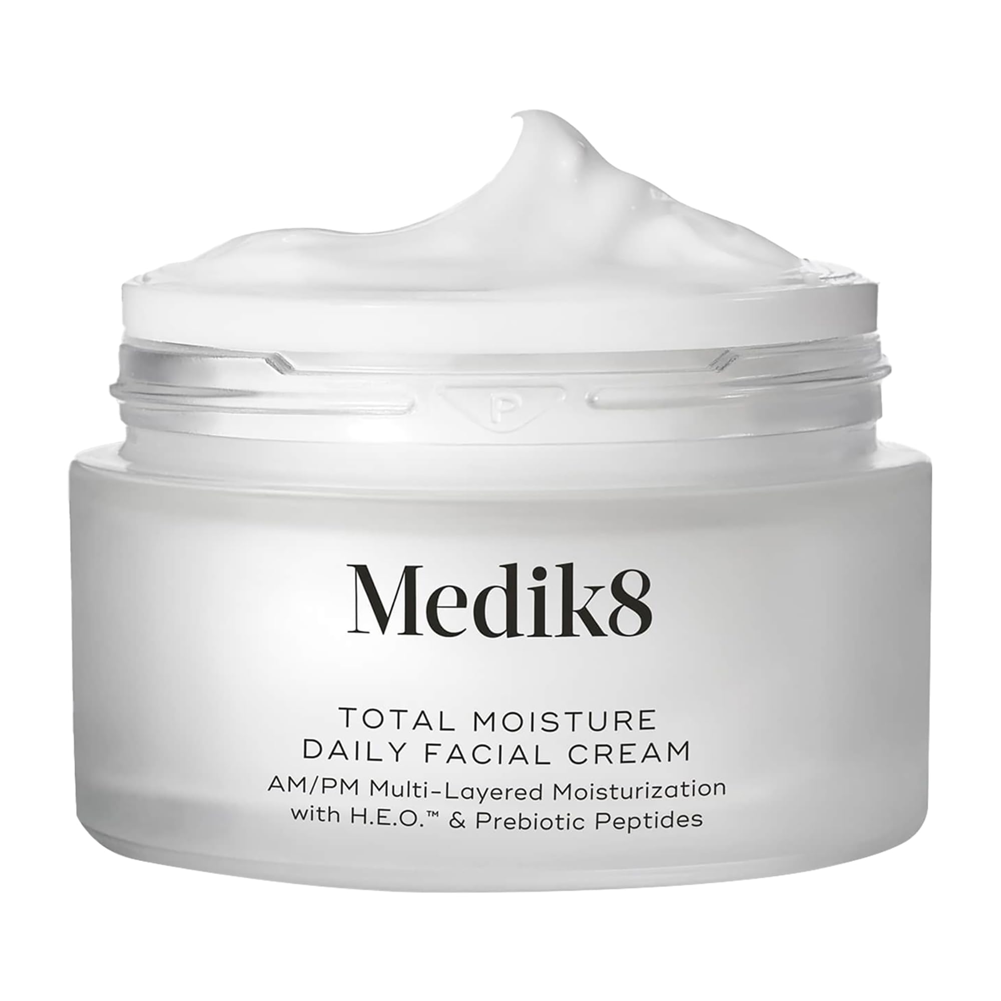 Medik8 Total Moisture creme visage: texture legere et hydratation durable pour la peau.