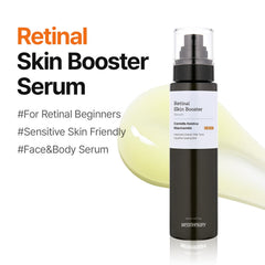 Texture non grasse du serum MEDITHERAPY Retinal, absorption rapide pour peau rafraîchie.