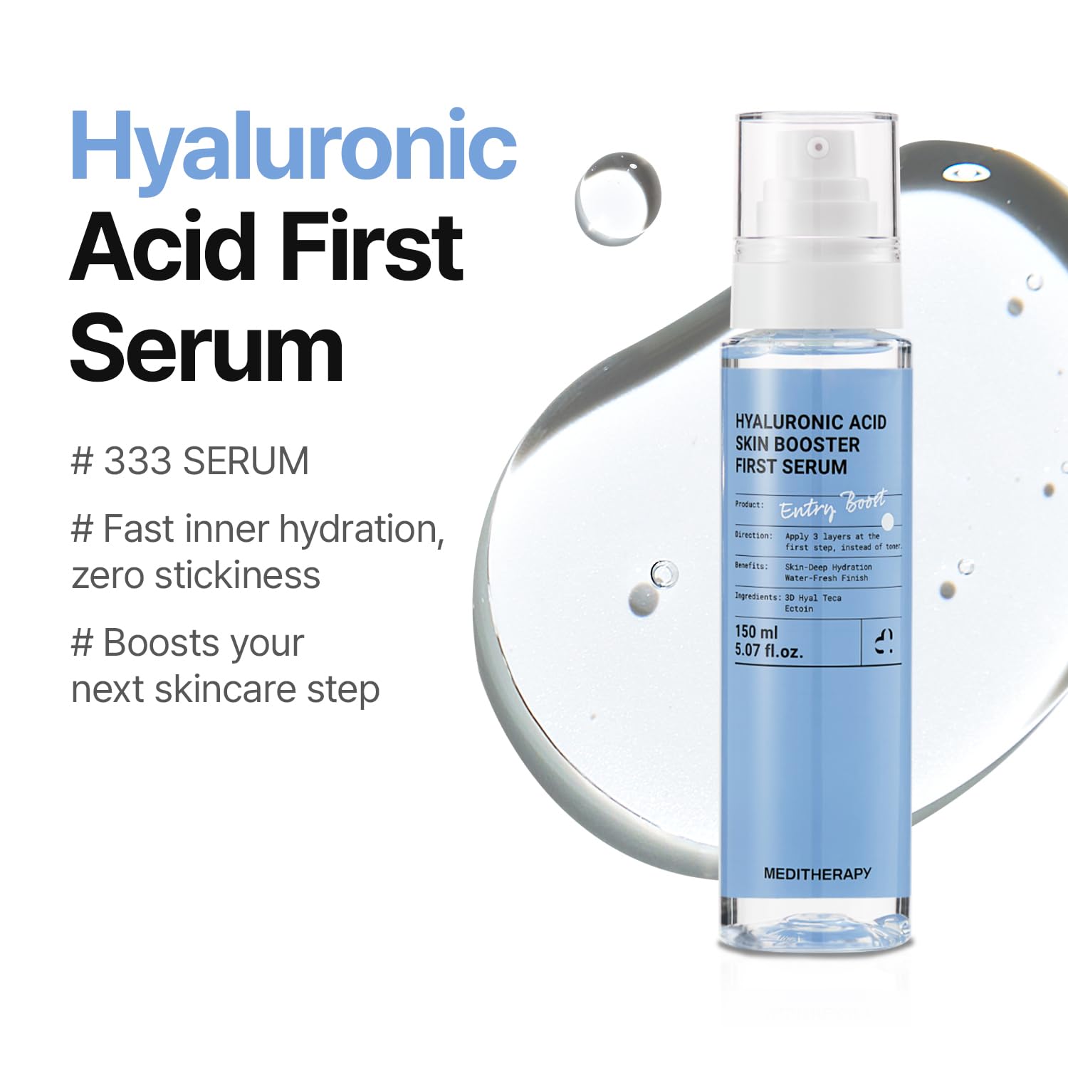 MEDITHERAPY sérum absorption rapide pour peau lumineuse et maquillage parfait