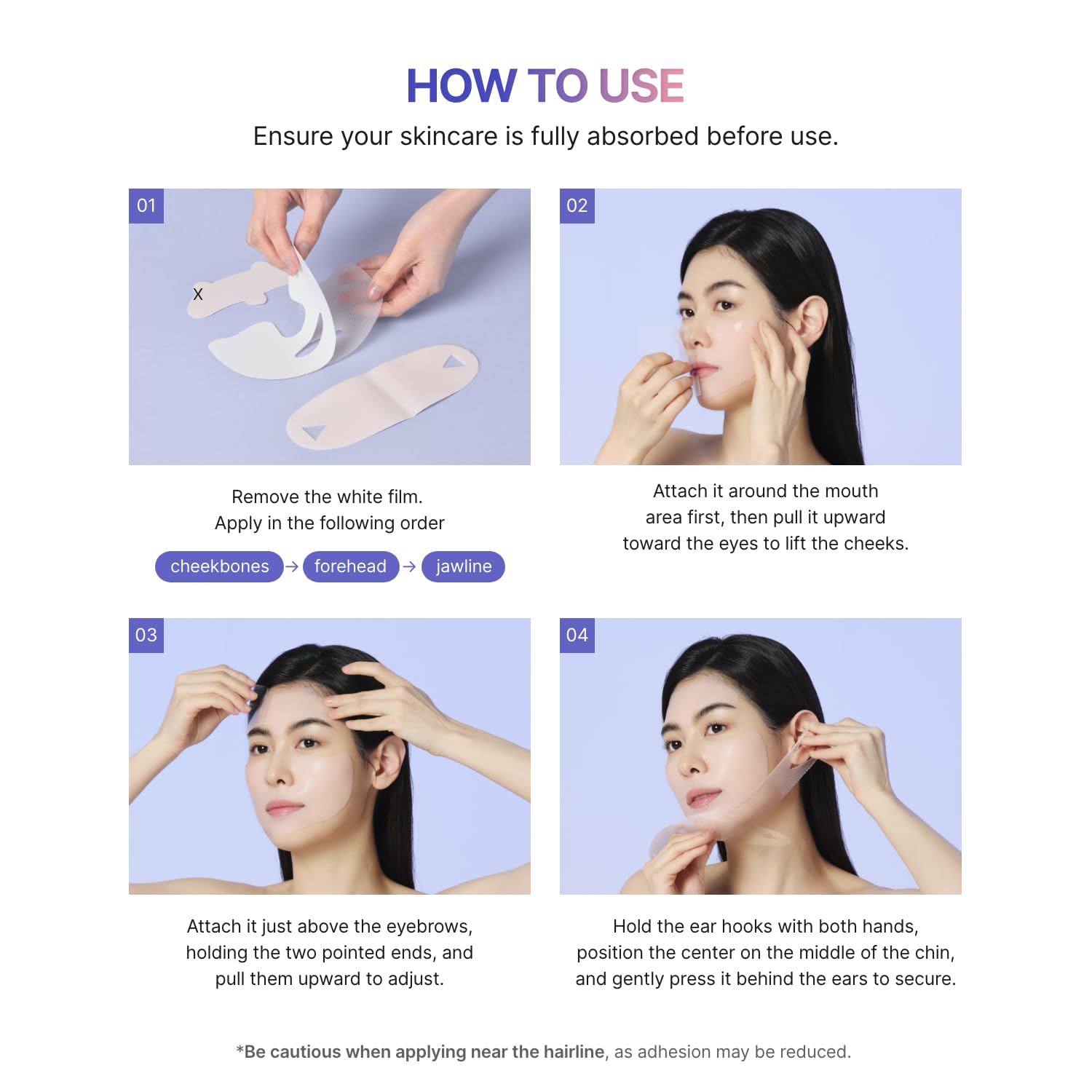 MEDITHERAPY Tension Up Mask – hydrogel haute élasticité assure un ajustement confortable.