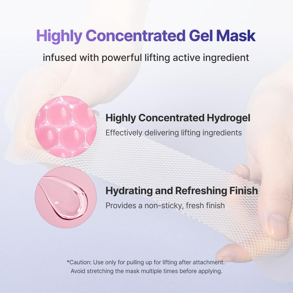 MEDITHERAPY Tension Up Mask – lifting instantané grâce à l’hydrogel haute élasticité.