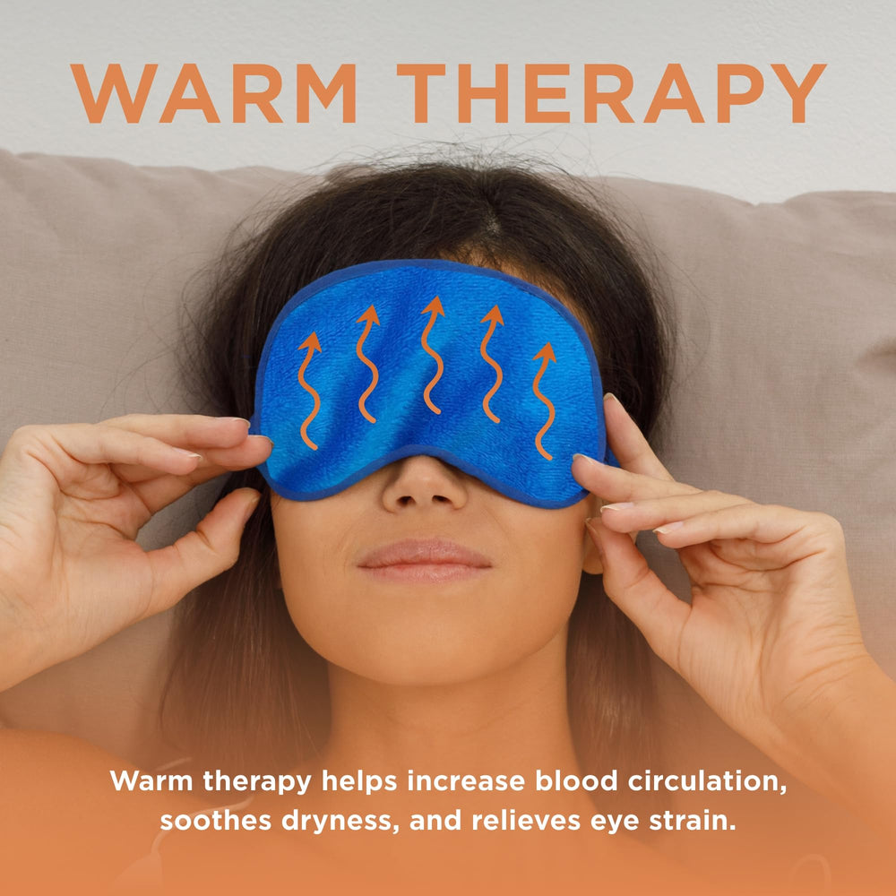Compresse MEDIVIZ polyvalente, froide ou chaude pour yeux sensibles et sinus.
