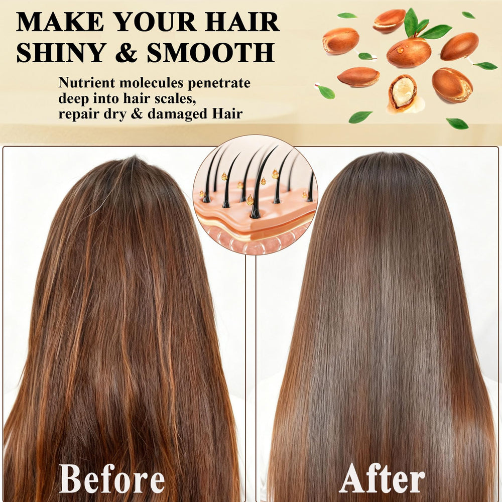 MediVuse Cheveux Douceur Avant Après – cheveux plus souples et démêlants