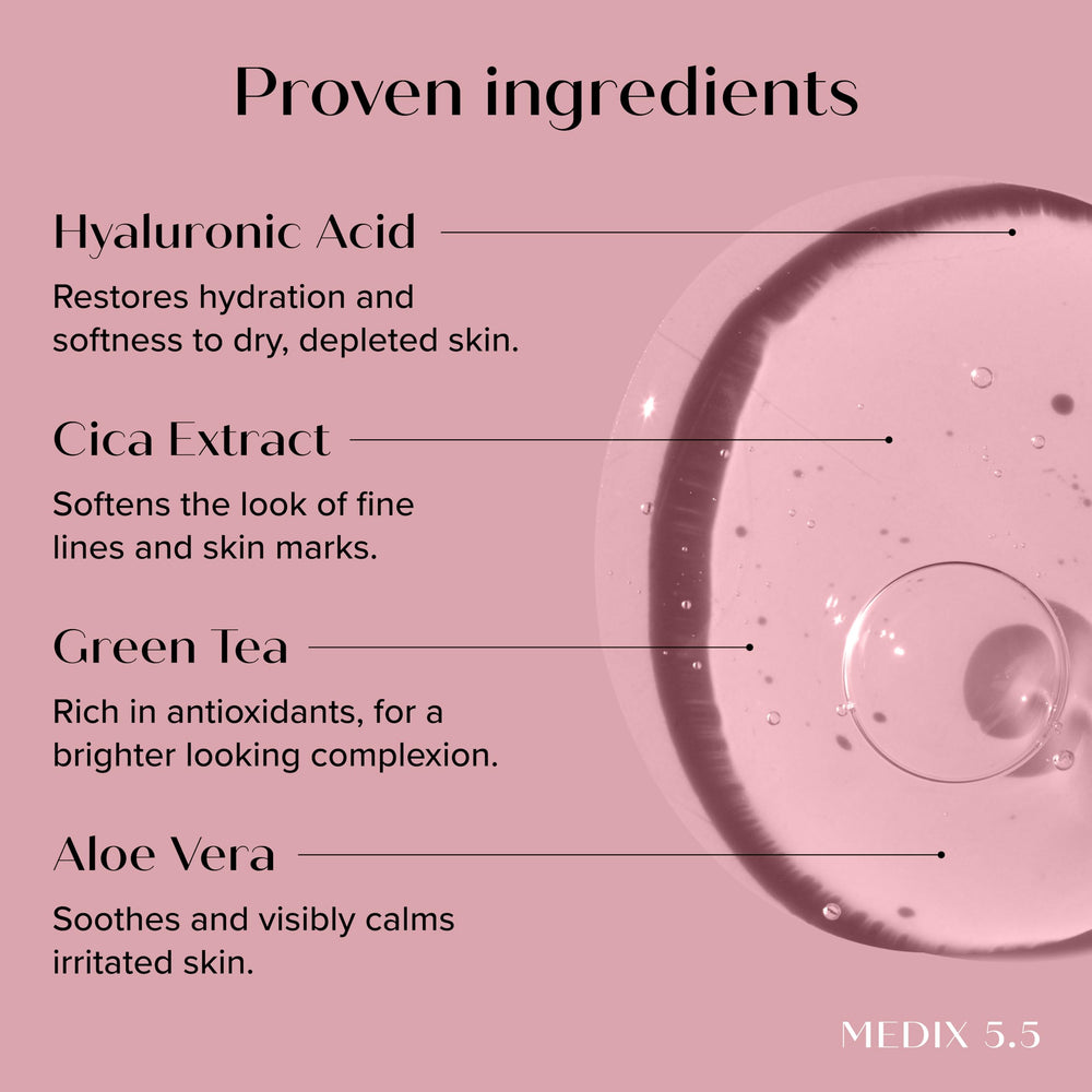 Acide hyaluronique 3 poids moléculaires pour hydrater durablement