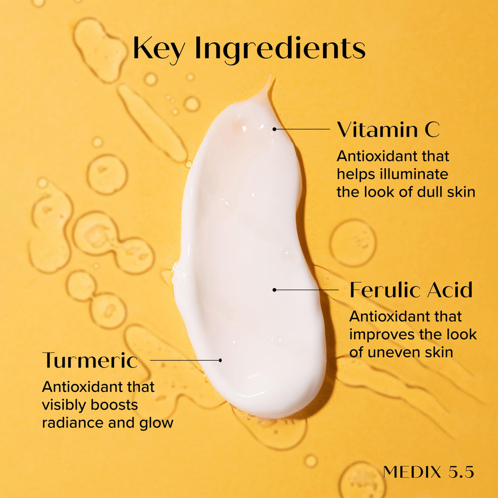 Medix 5.5 crème vitamine C – application quotidienne et peau douce