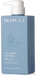 Medix 5.5 Crème Collagène emballage bouteille, hydratation durable visage et corps