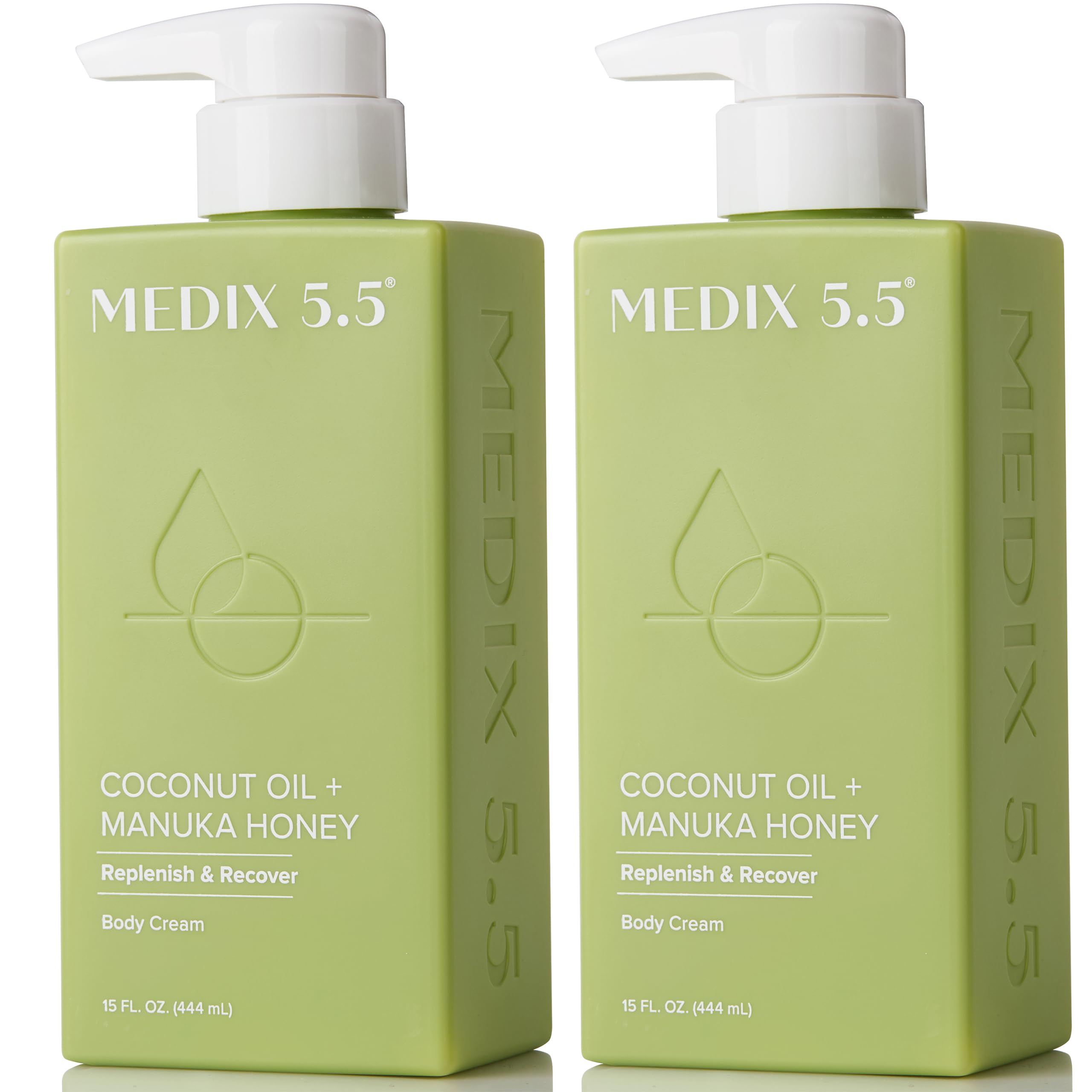 Medix 5.5 Crème visage coco Manuka pour hydratation douce et nourrissante.