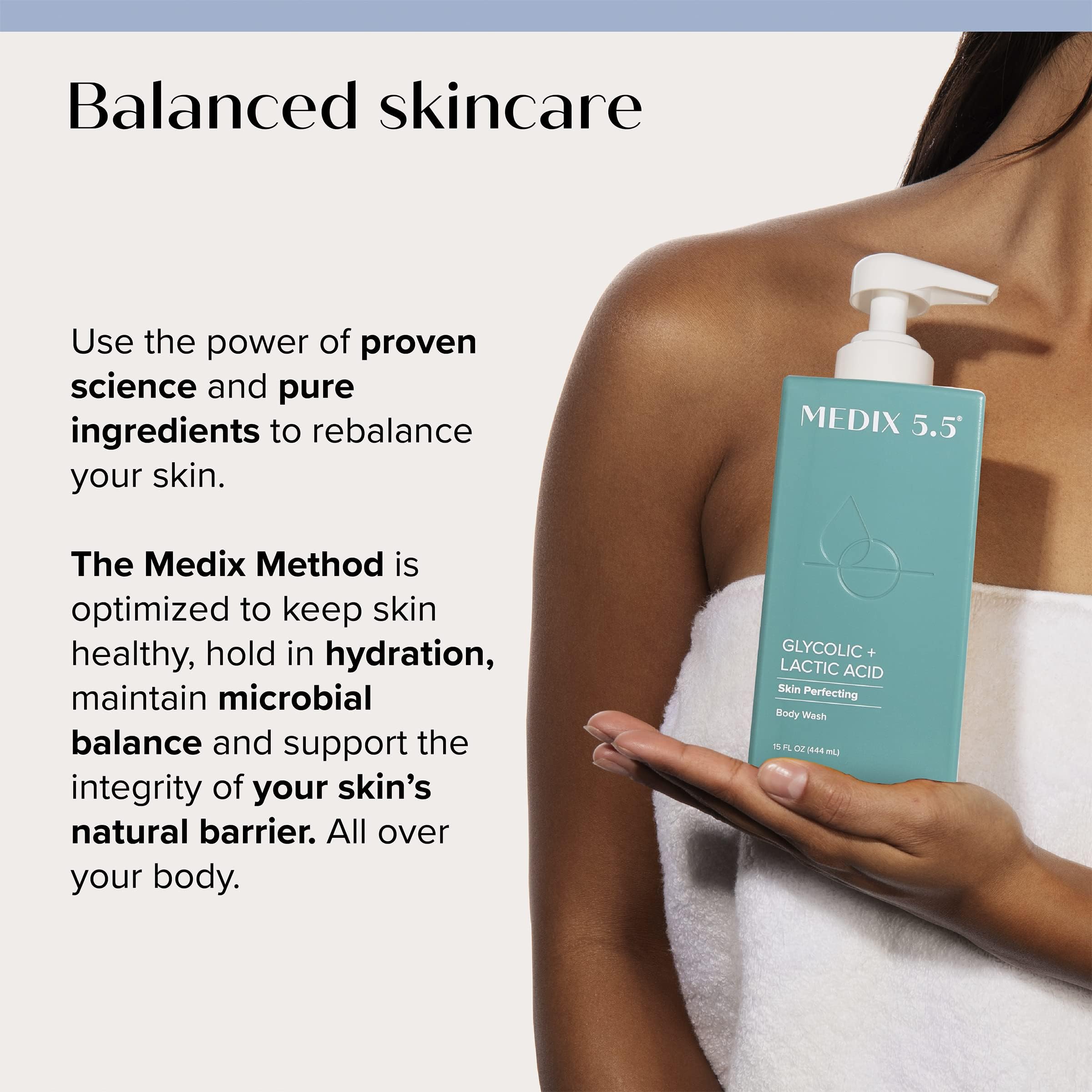 Medix 5.5 Mousse douce pour un nettoyage confortable.