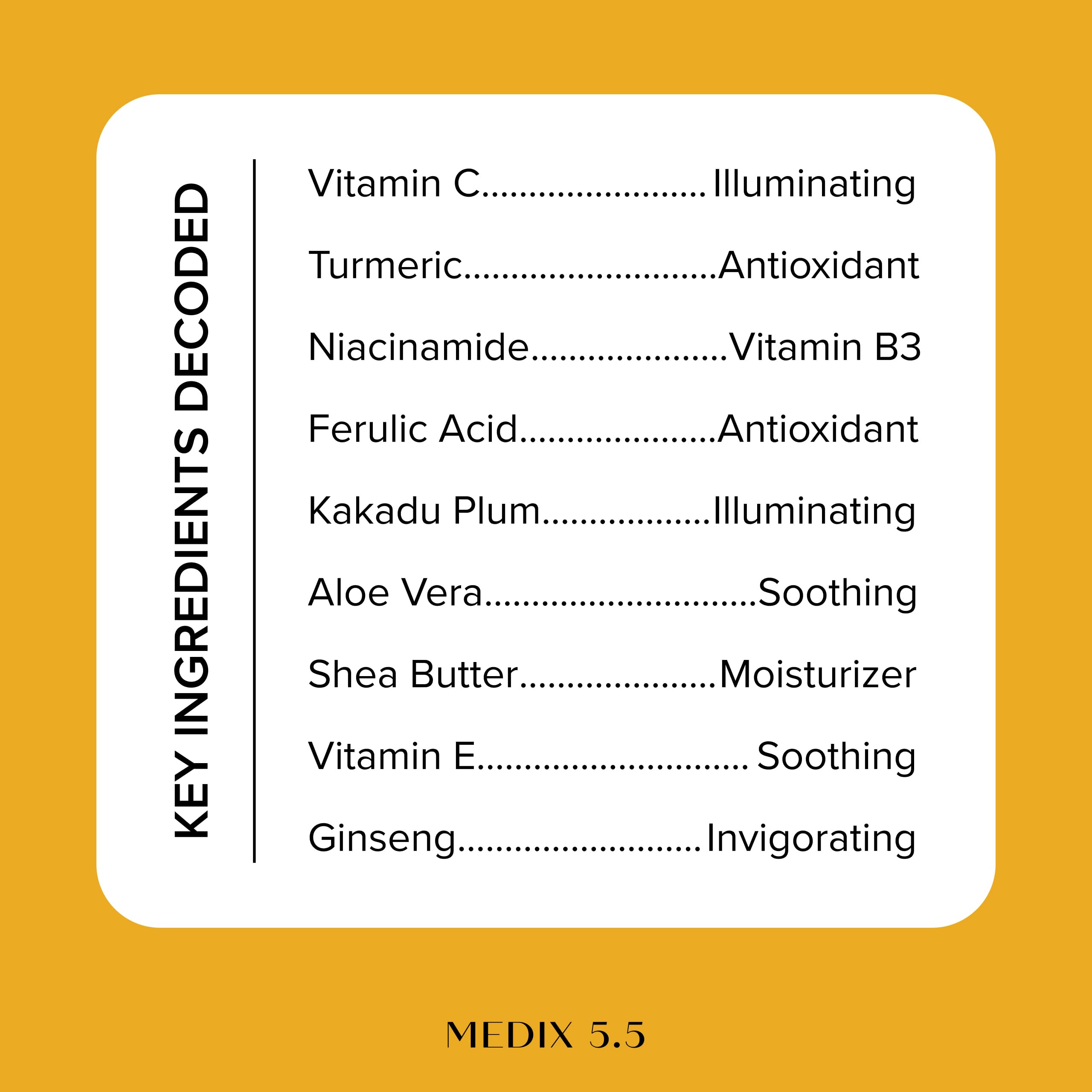 Medix 5.5 crème vitamine C – finition non gras et confort toute la journée