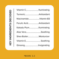 Medix 5.5 crème vitamine C – finition non gras et confort toute la journée