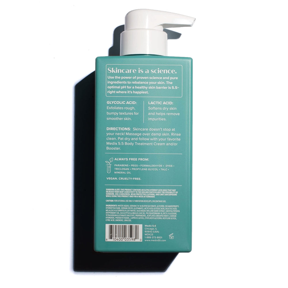 Formulation Medix 5.5 sans parabènes ni sulfates et cruelty-free.