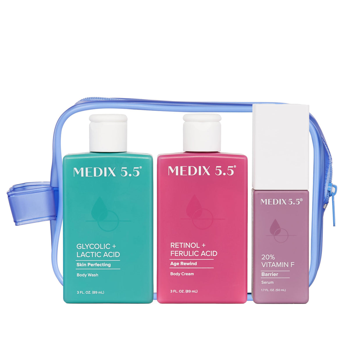 Medix 5.5 Kit Voyage Crème Retinol Corps pour peau plus lisse et nourrie