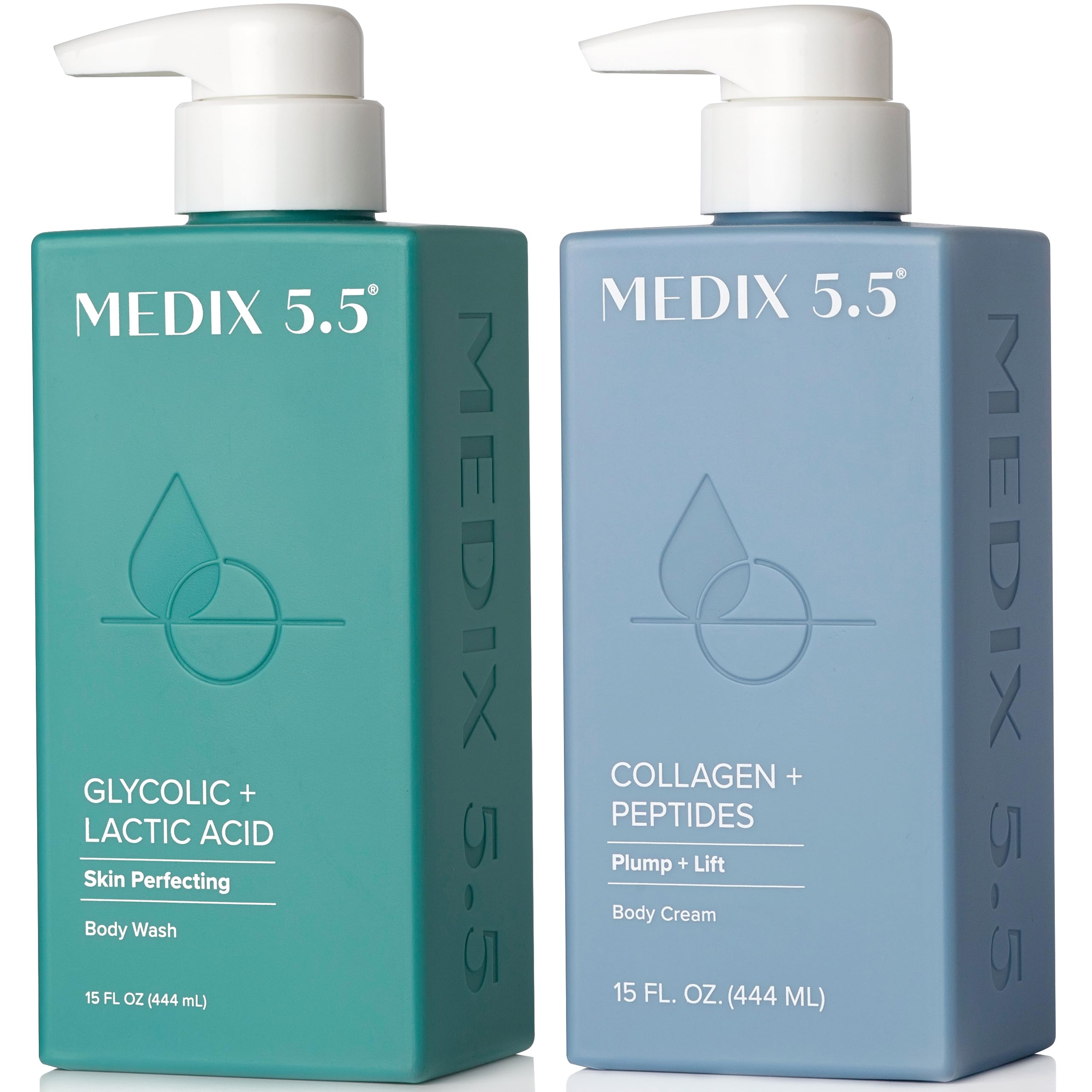 Medix 5.5 Mousse exfoliante AHA Glycolique pour visage et corps, exfolie en douceur