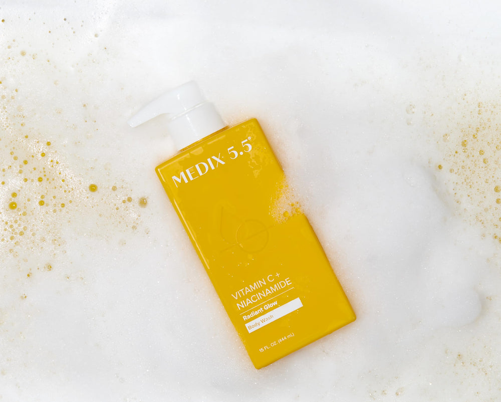 Medix 5.5 Radiant Glow, peau douce et prête pour l’hydratant suivant.