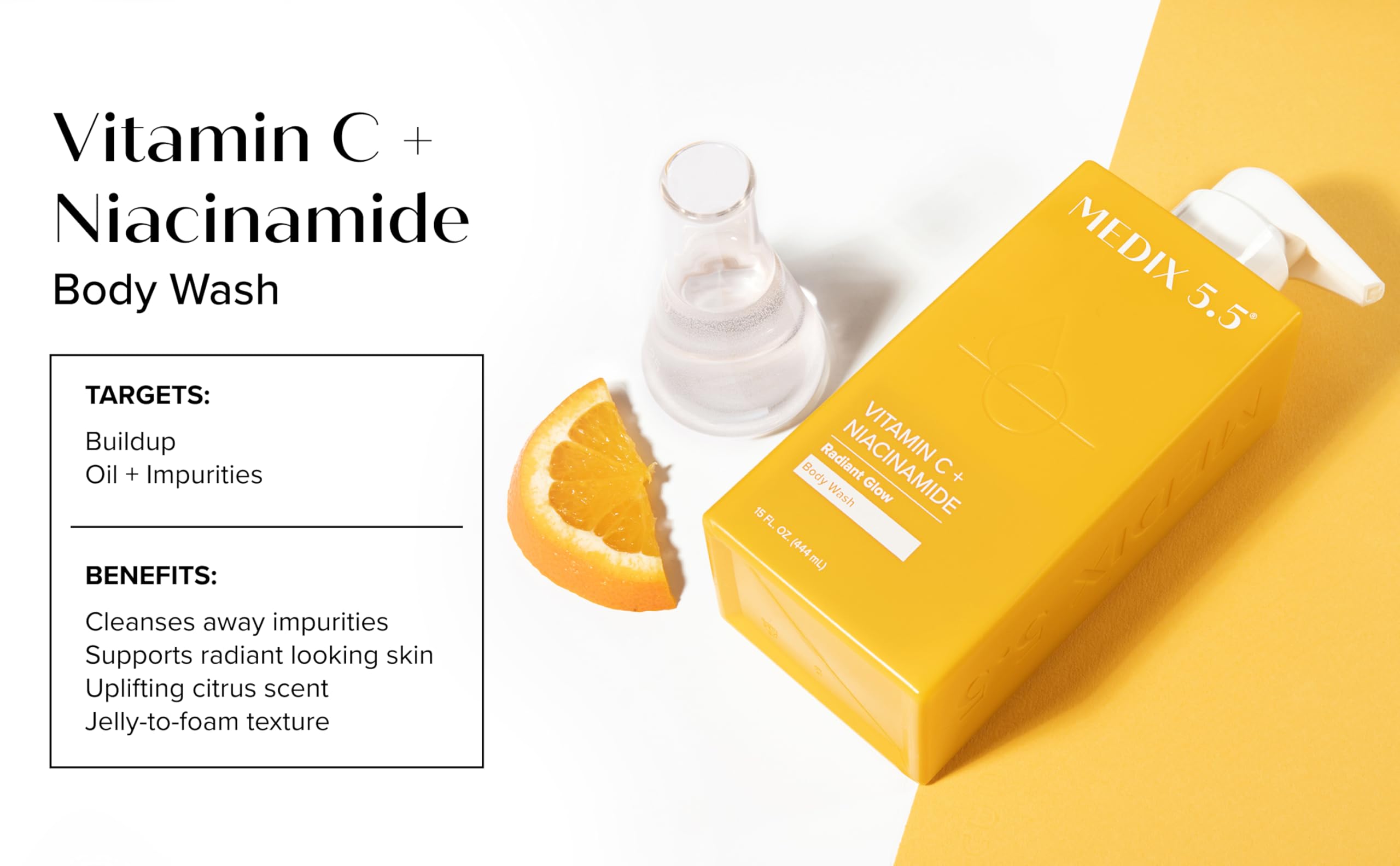 Medix 5.5 Radiant Glow, utilisation quotidienne corps et visage.
