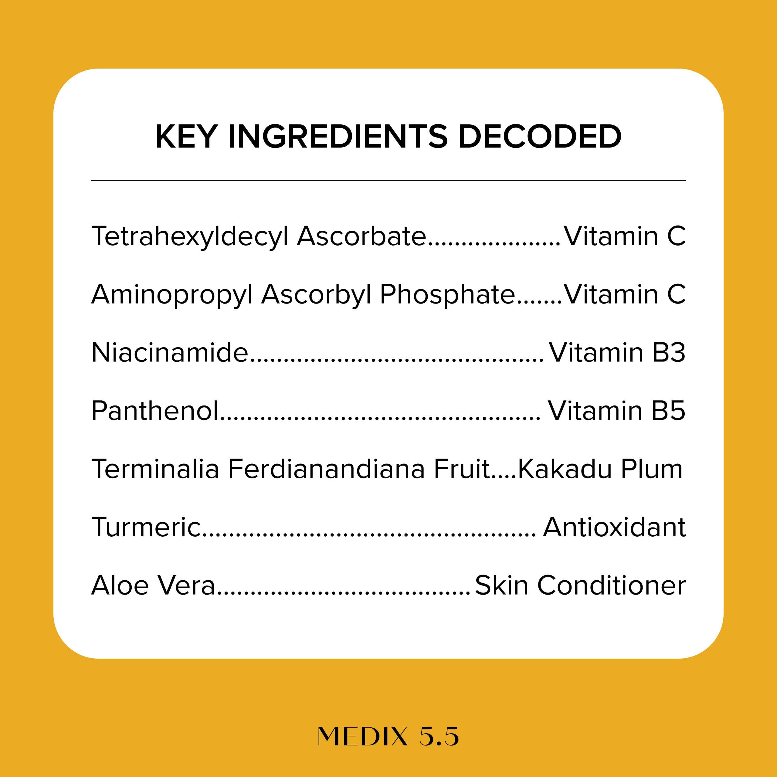 Medix 5.5 Radiant Glow, texture fluide prête à former une mousse légère.