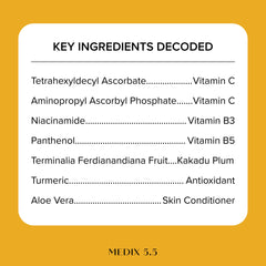Medix 5.5 Radiant Glow, texture fluide prête à former une mousse légère.