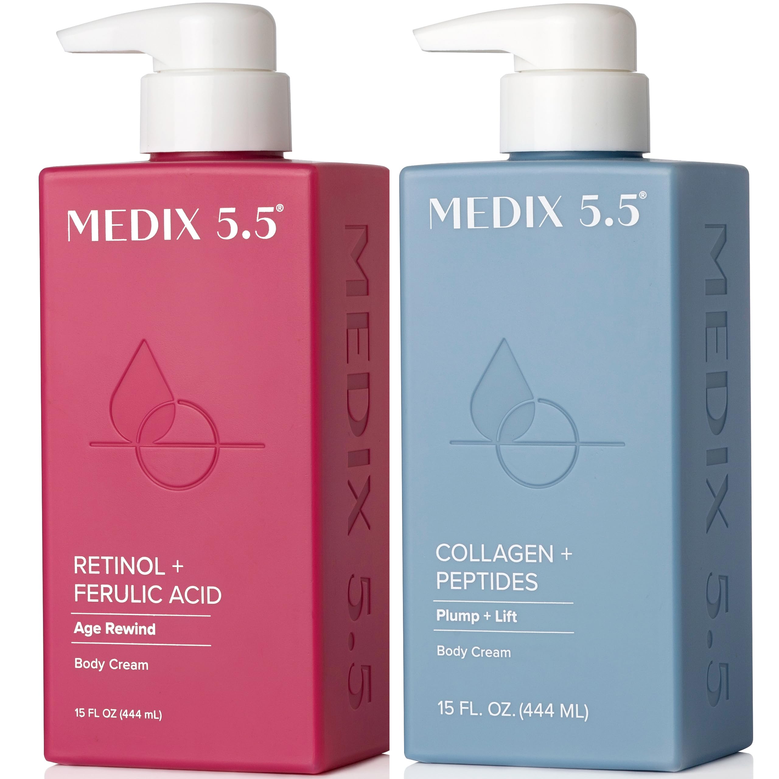 Medix 5.5 Retinol Crème Corps - bouteille, contribue à raffermir et lisser la peau.