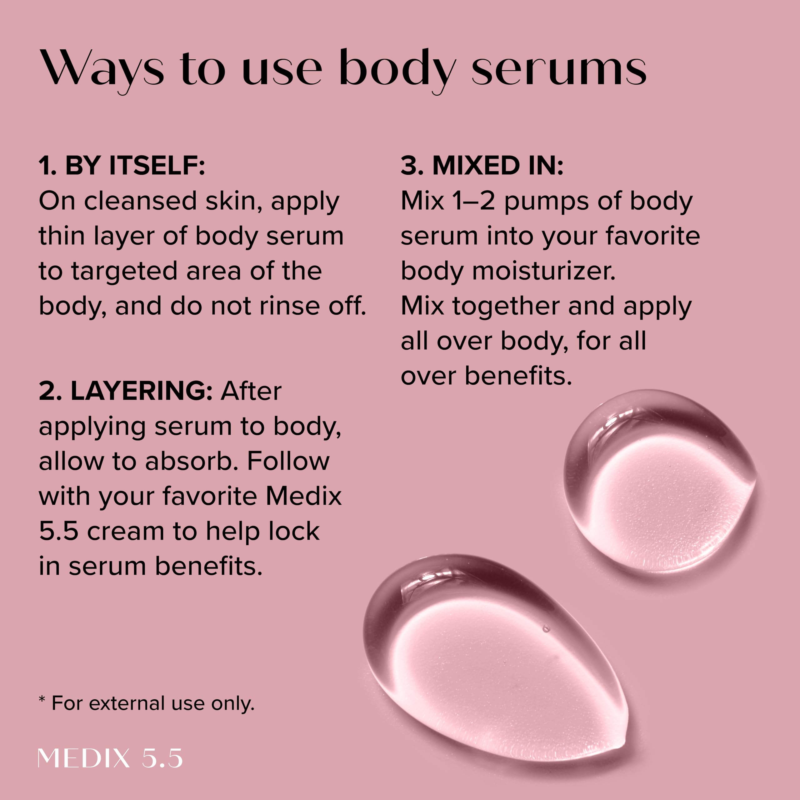 Routine simple: combiner booster et crème Medix 5.5