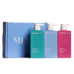 Coffret Medix 5.5: présentation du set soin peau.