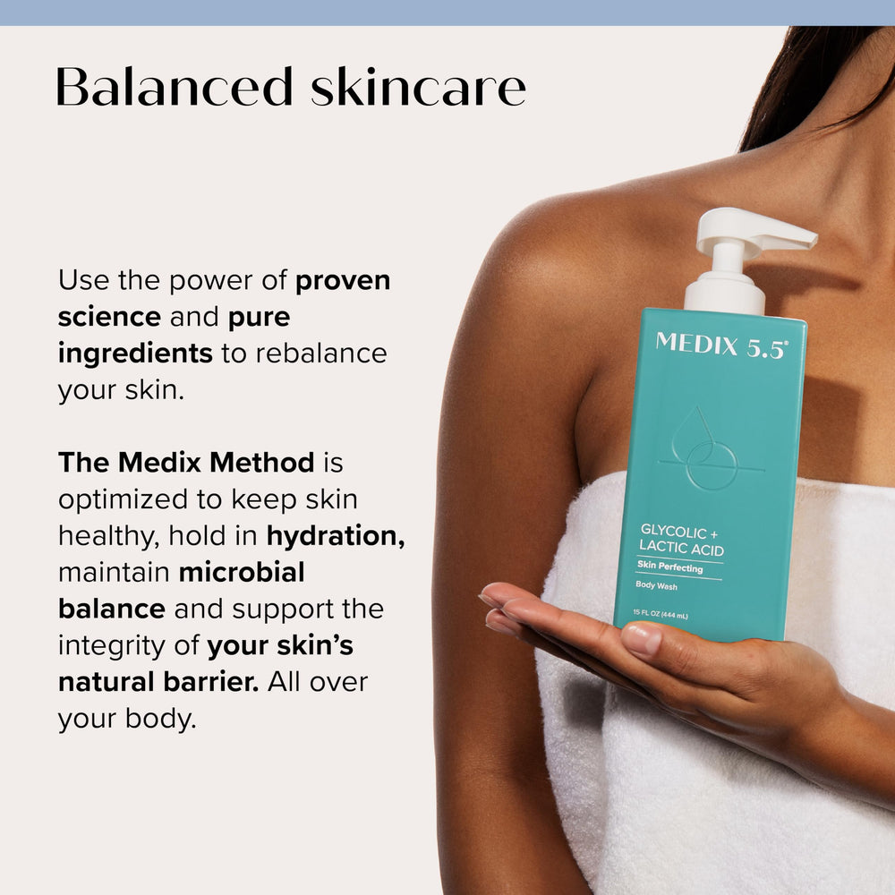 Texture crème fondante Medix 5.5 laisse peau douce.