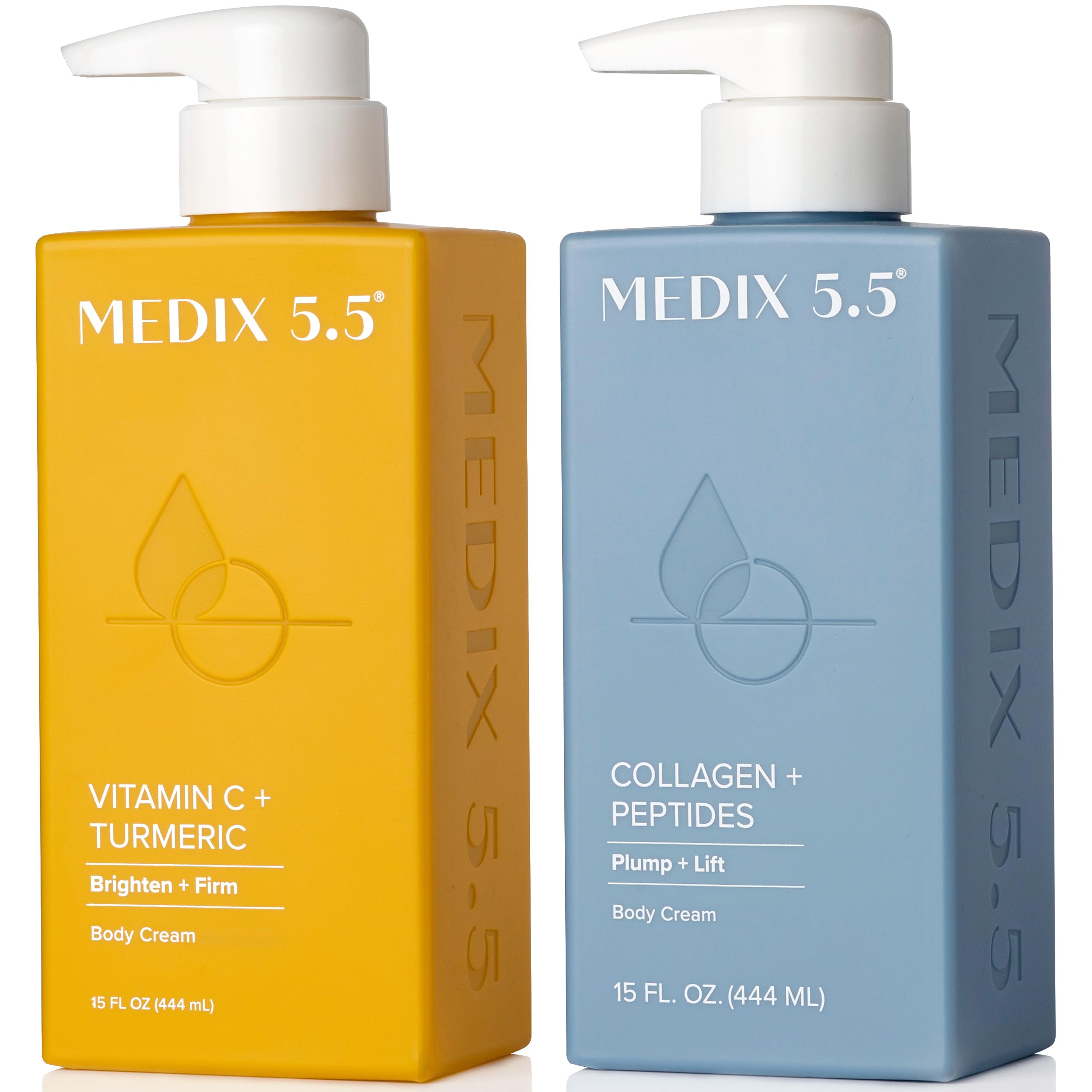 Medix 5.5 Vitamine C Lotion – bouteille pompe, hydratation légère et teint lumineux.