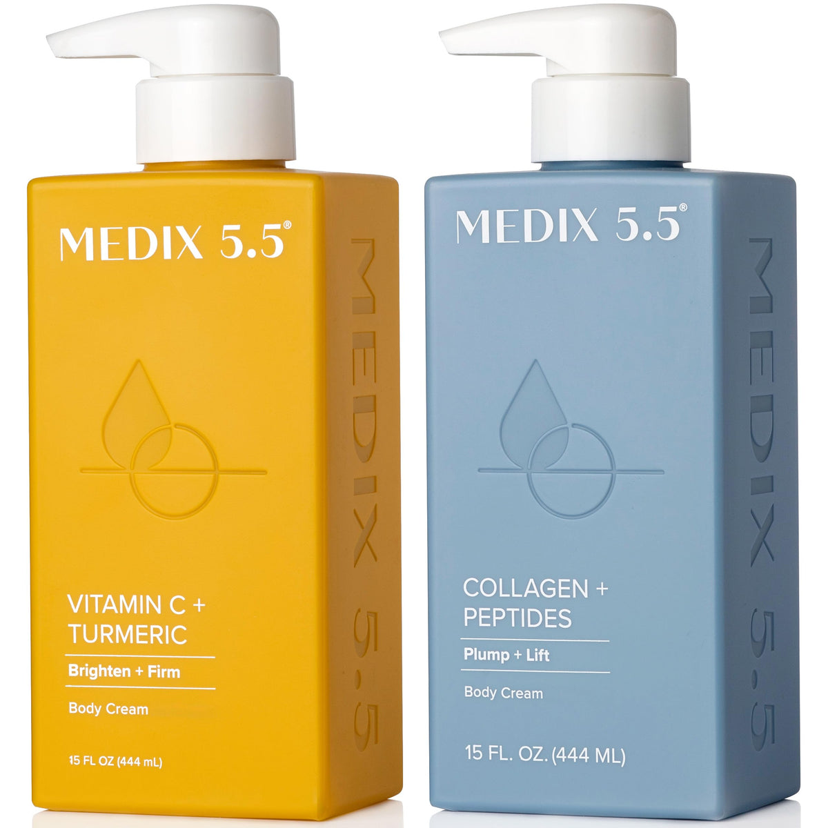 Medix 5.5 Vitamine C Lotion – bouteille pompe, hydratation légère et teint lumineux.