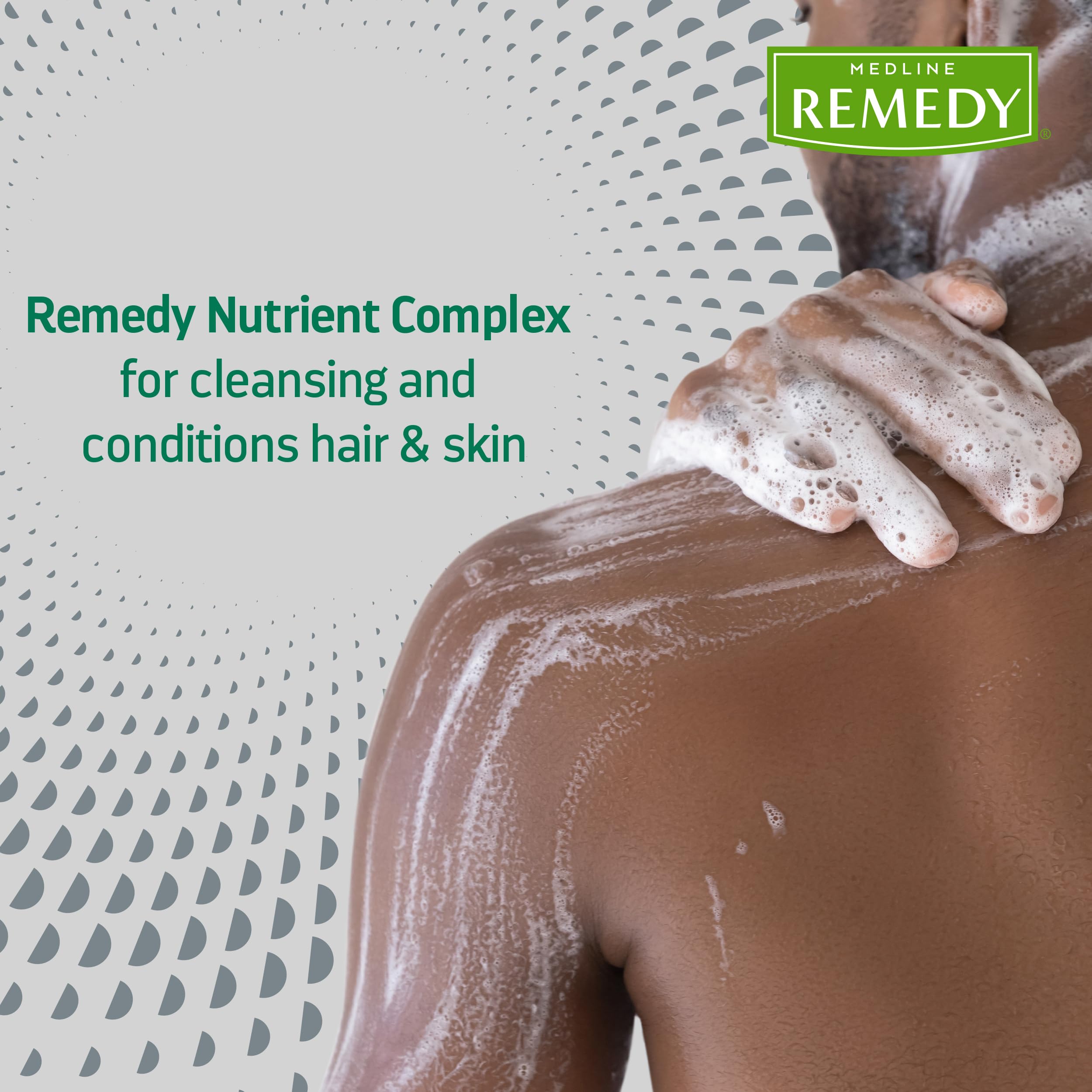 Medline Remedy, application sans eau pratique en déplacement.