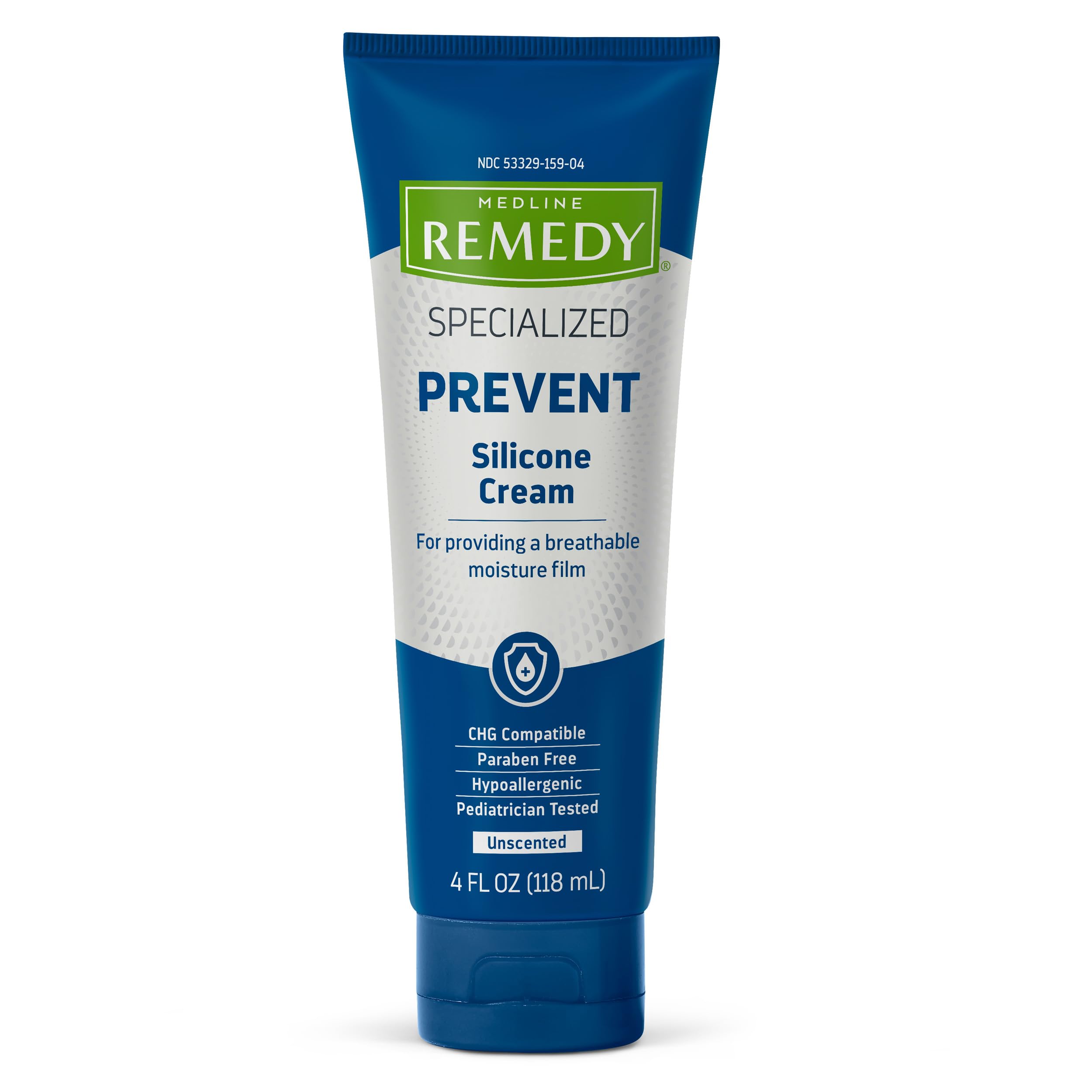 Medline Remedy crème silicone spécialisée emballage propre et professionnel