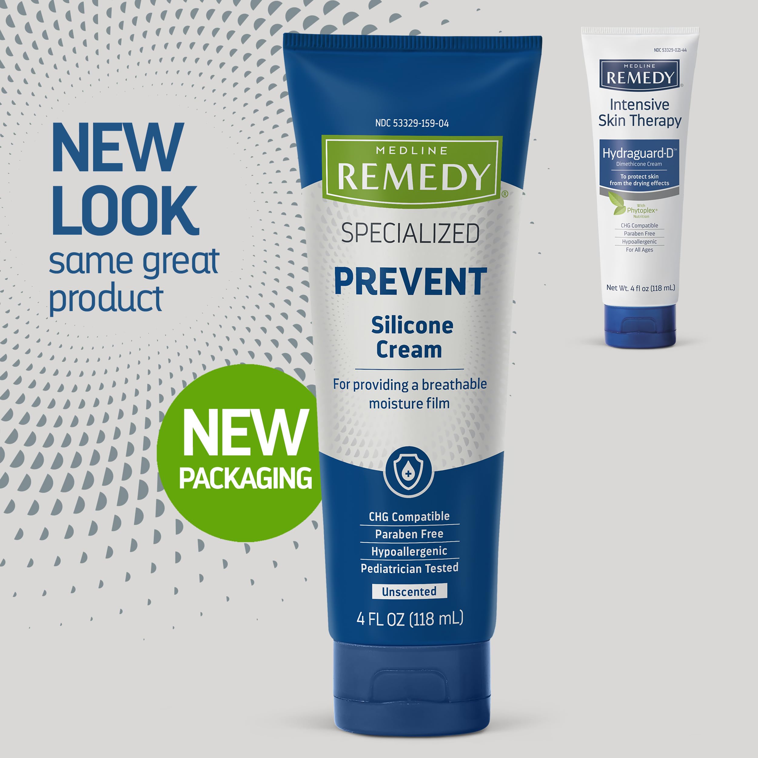 Texture douce de la crème silicone Remedy pour application fluide
